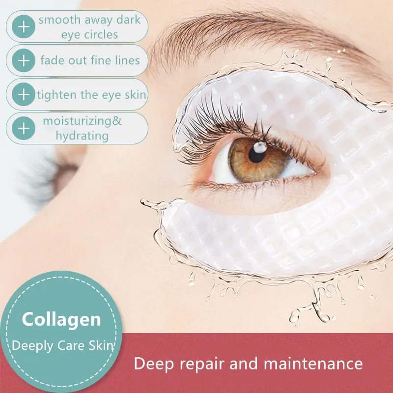Sheet Mask Collagen - Wrinkle Remove Eyes Patches Firming Lifting