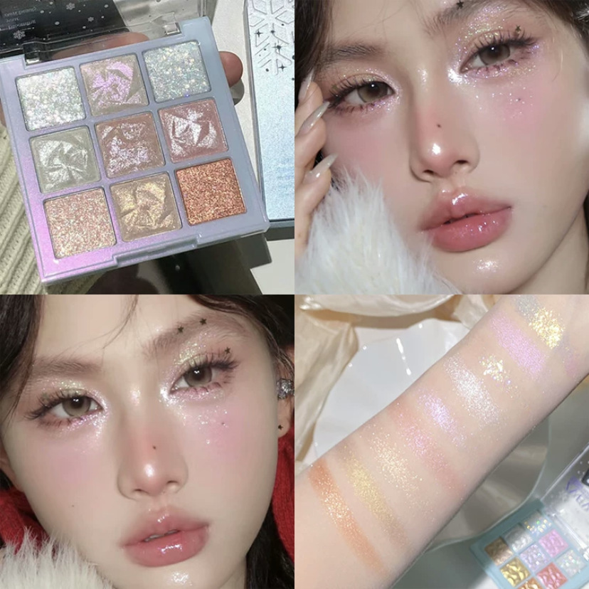 9Color Eyeshadow Palette Rose  - Korean Tea Set recension och pris