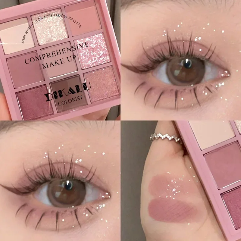 9Color Eyeshadow Palette Rose  - Korean Tea Set recension och pris