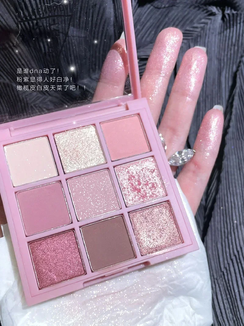 9Color Eyeshadow Palette Rose  - Korean Tea Set recension och pris