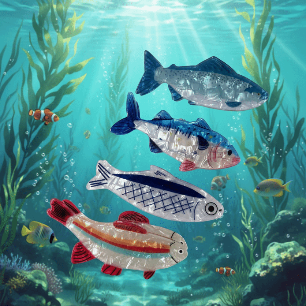 Hairpin Ocean Animal Hair Claw - Korean Lifestyle & Kids Boutique recension och pris