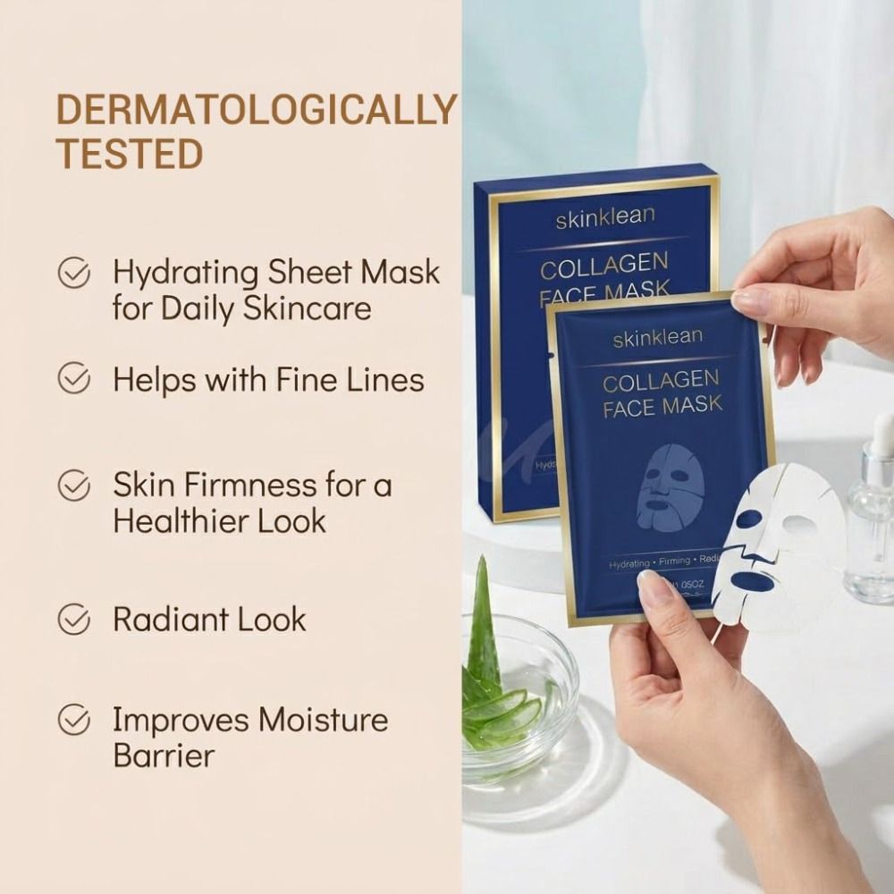 Hydrating Collagen Face Mask H - Sheet Mask Collagen recension och pris