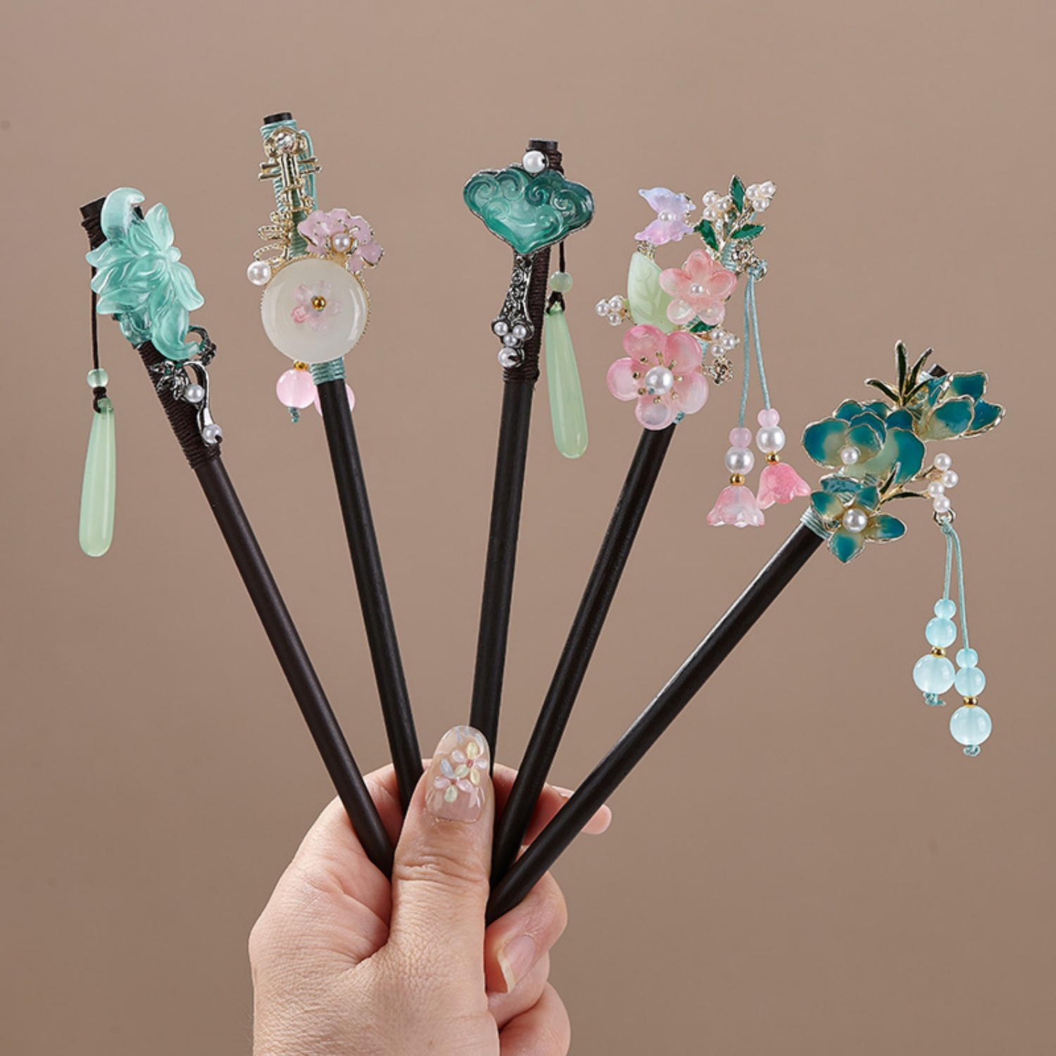 Vintage Flower Hairpin For Wom - Hanbok Hair Pin recension och pris