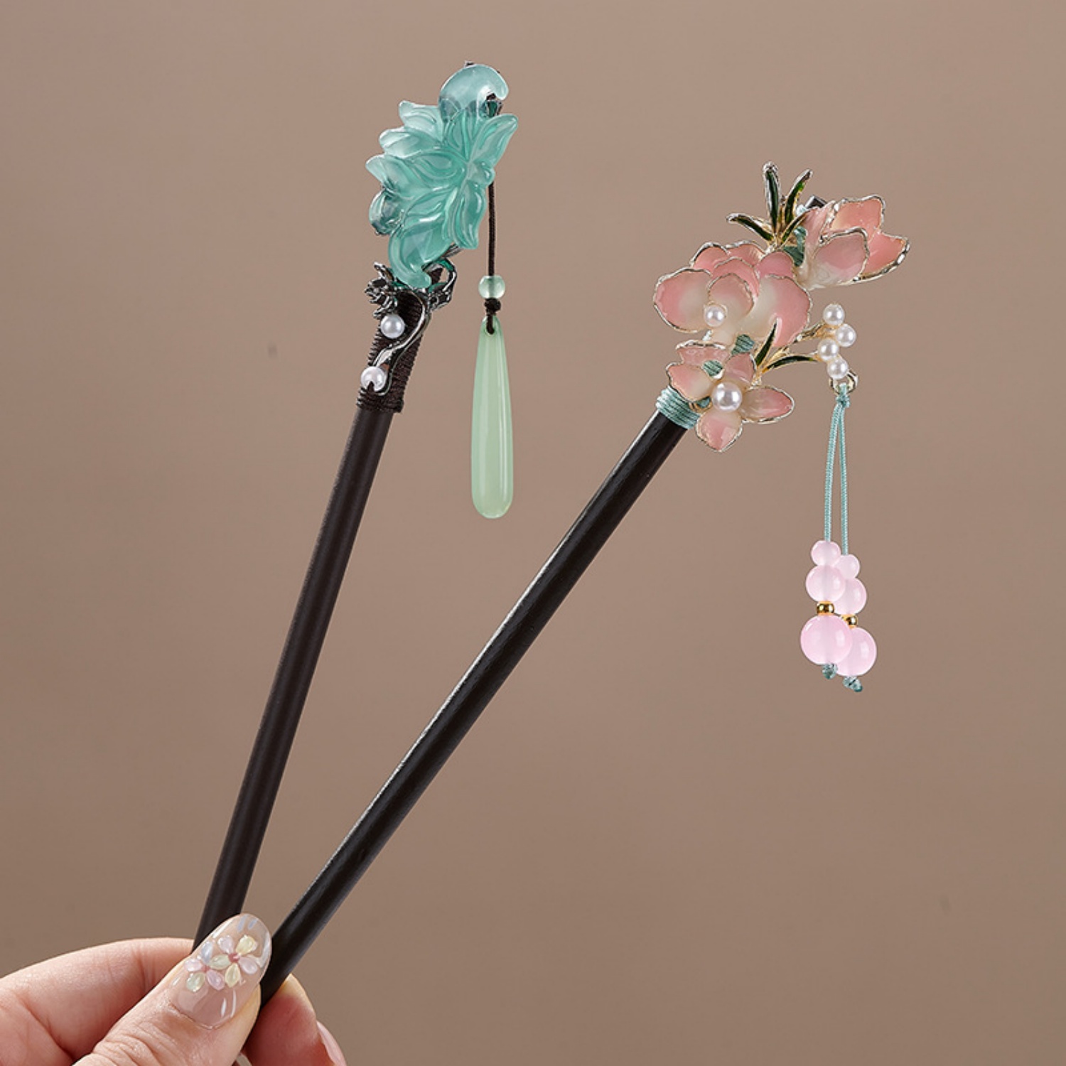 Vintage Flower Hairpin For Wom - Hanbok Hair Pin recension och pris