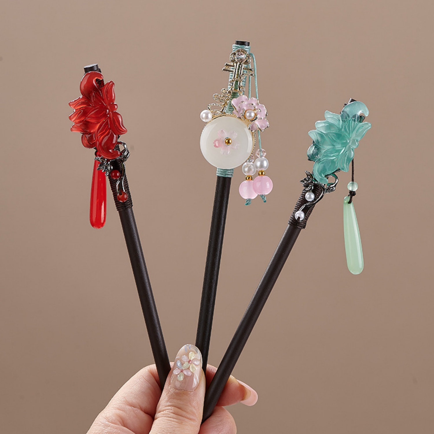 Vintage Flower Hairpin For Wom - Hanbok Hair Pin recension och pris