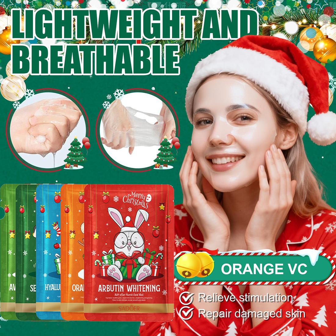 Christmas Series Face Masks Bu - Sheet Mask Collagen recension och pris