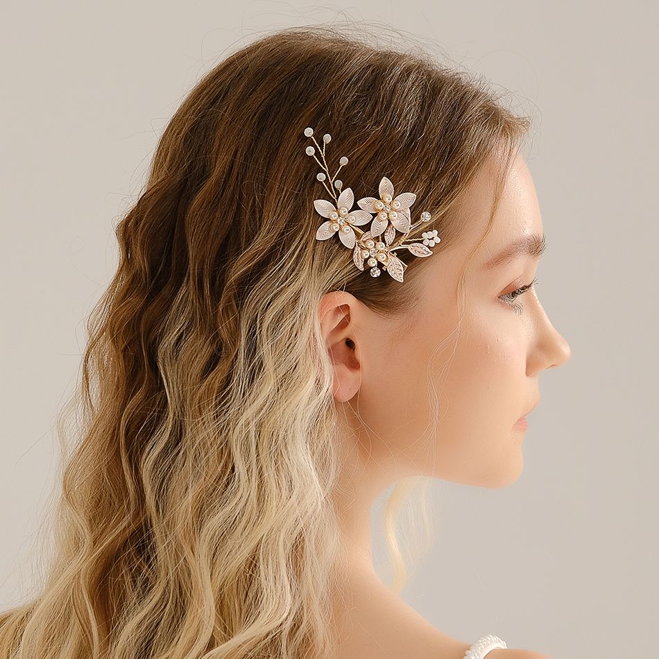 Handmade Pearl Flower Hair Cli - Hanbok Hair Pin recension och pris