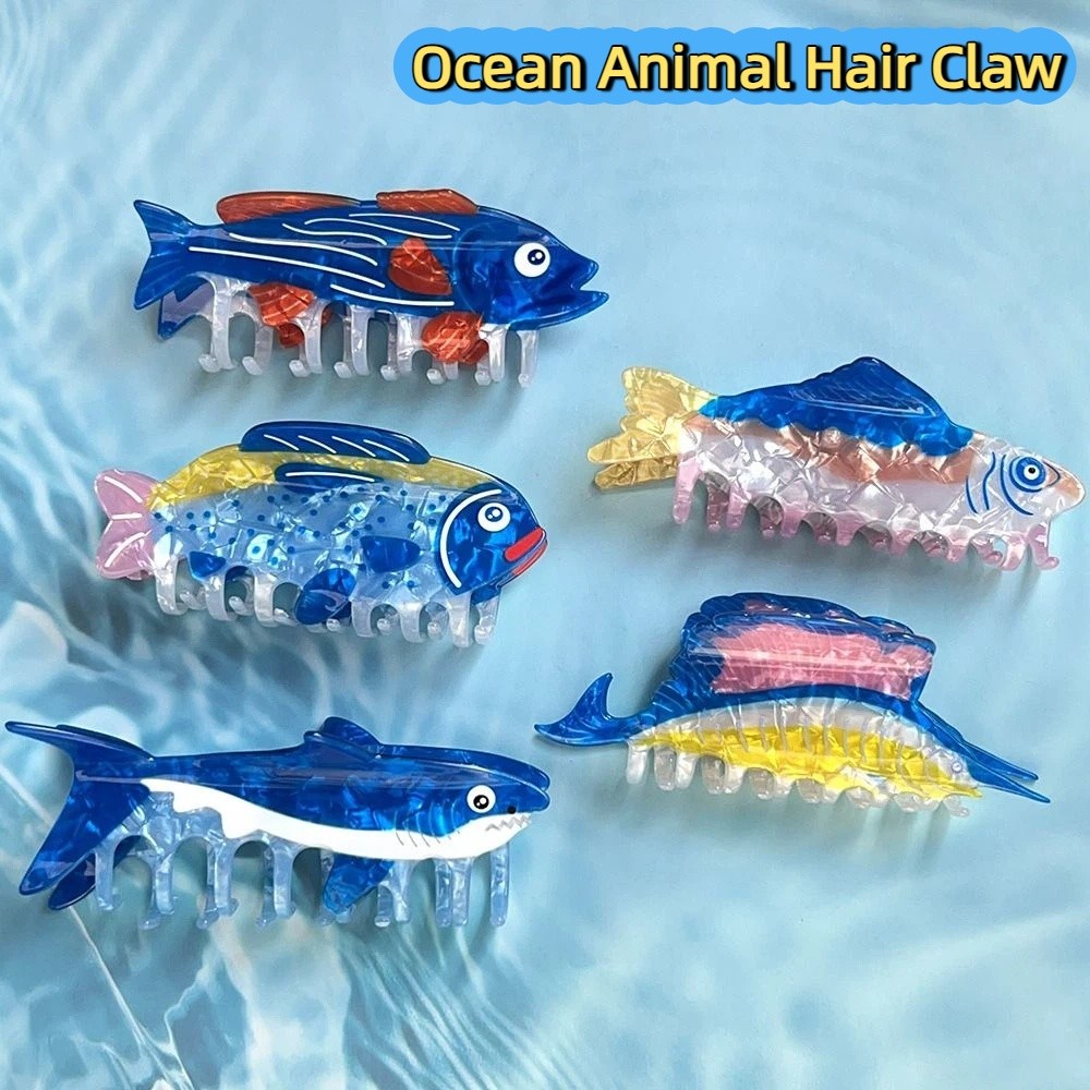 Hairpin Ocean Animal Hair Claw - Korean Lifestyle & Kids Boutique recension och pris