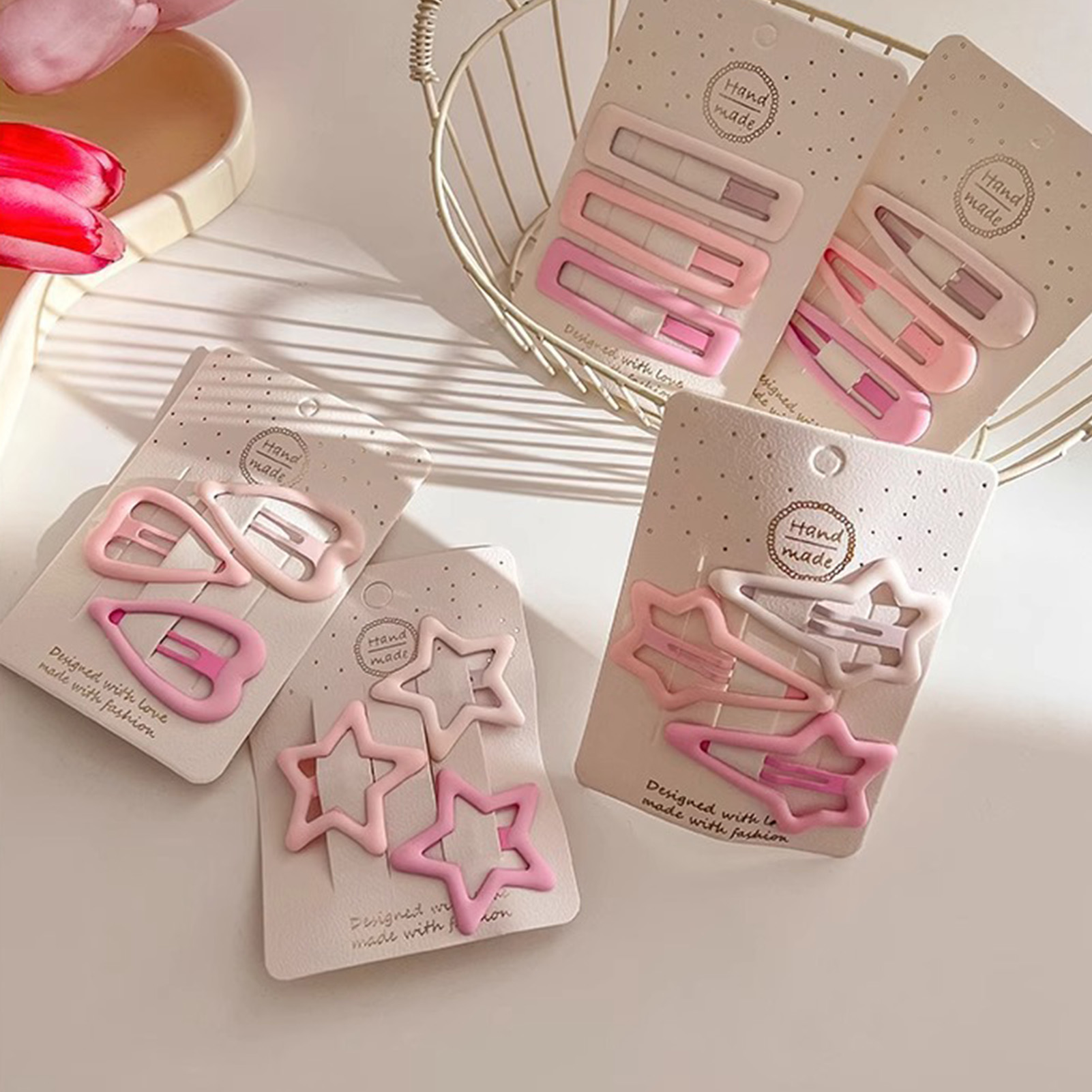 3PCS Sweet Style Headwear Pins - Korean Lifestyle & Kids Boutique recension och pris