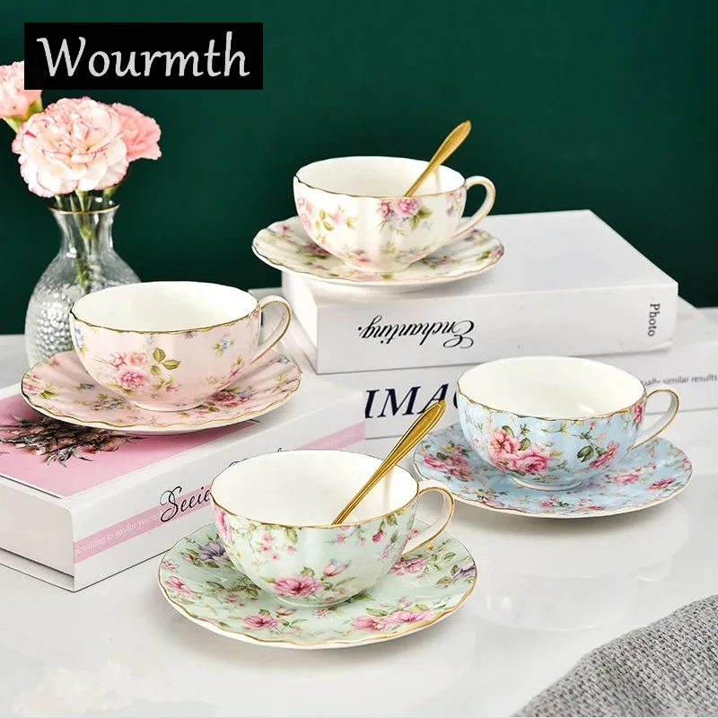3PCS/Sets Pastoral style Flowe - Korean Tea Set recension och pris