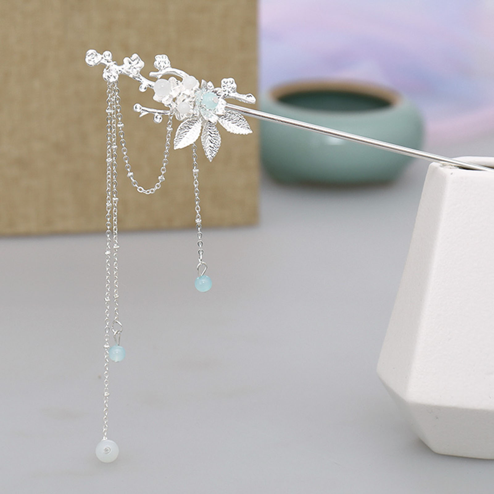 Chinese Style Alloy Hair Stick - Hanbok Hair Pin recension och pris